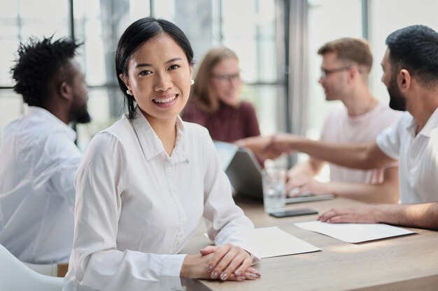 Business people in a meeting at office