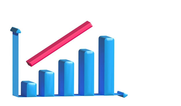 business statistics graph 3d bar graph bar charts graphs diagrams statistics business