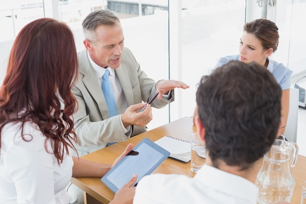 Business team in a meeting