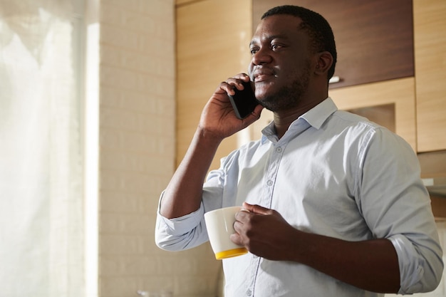 Businessman Calling on Phone