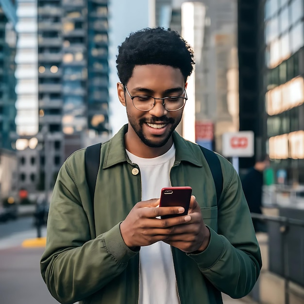 Businessman hold global business globe with network connected to digital marketing strategy