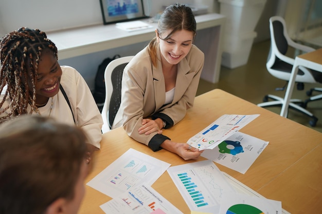 Businesspeople having meeting in the office