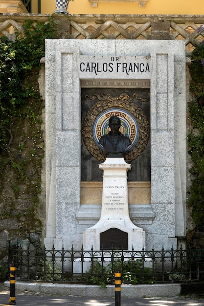 Bust of Dr Carlos Franca