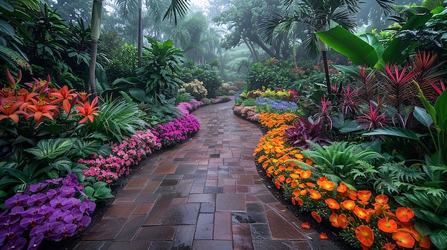 Bustling Tropical Markets