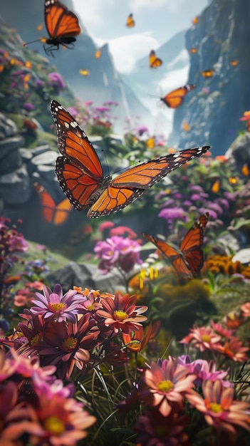 Butterfly Art Max Rive and Ryan Dyar Collaboration