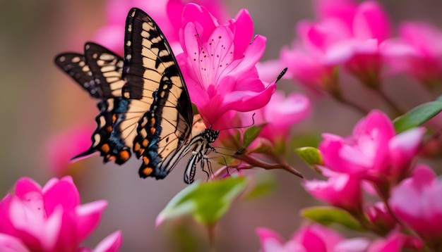 a butterfly is on a flower with the words butterfly on it