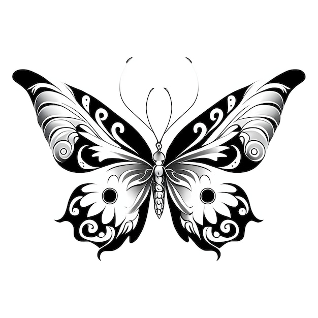 butterfly tattoo design