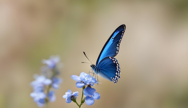 a butterfly that is on a flower