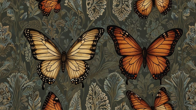 butterfly wallpaper aesthetic