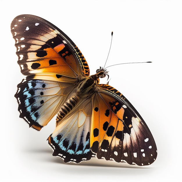 Butterfly on a white background Generative AI