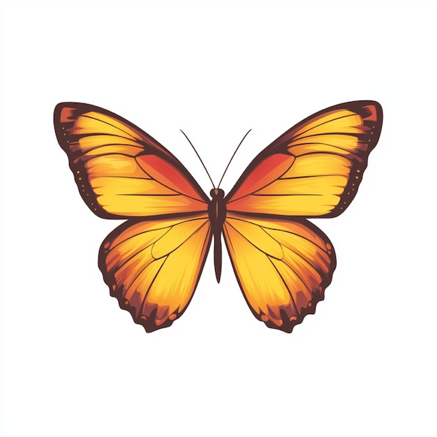 Photo a butterfly with a butterfly on it that says  butterfly