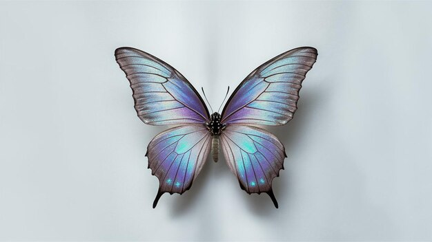 a butterfly with a colorful wings