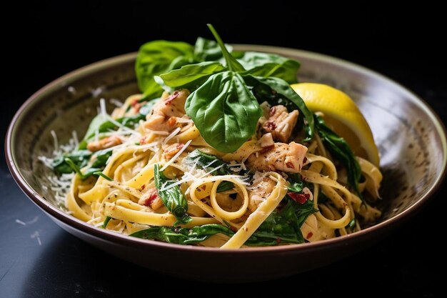 Buttery Lemon Shrimp Linguine