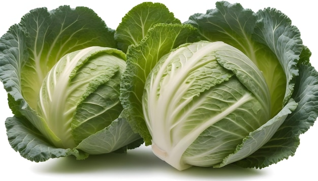 Cabbage isolated on white background