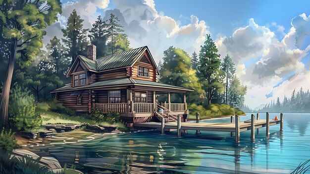 Cabin on the Lake