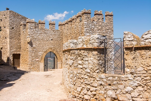 Caccamo medieval castle near Palermo Sicily