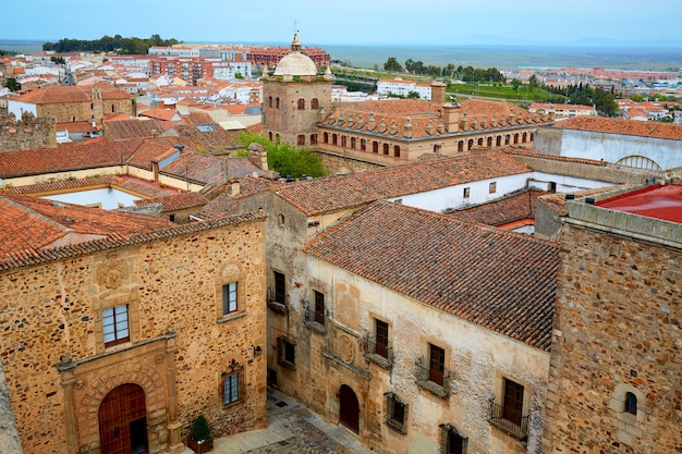 Caceres monumental city Extremadura Spain