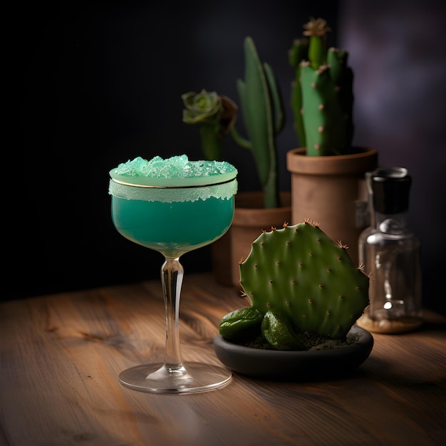 Cactus coctail Generative Ai