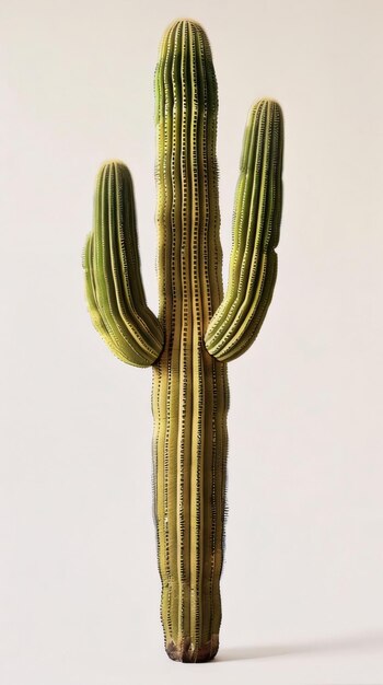 Cactus isolated on a white background 3d rendering illustration