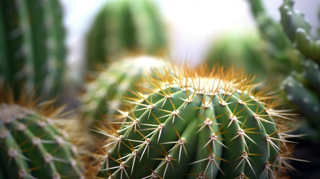 cactus plant closeup