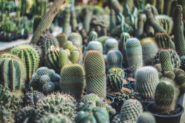 Cactus tree closeup