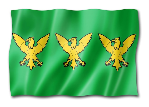 Caernarfonshire County flag UK