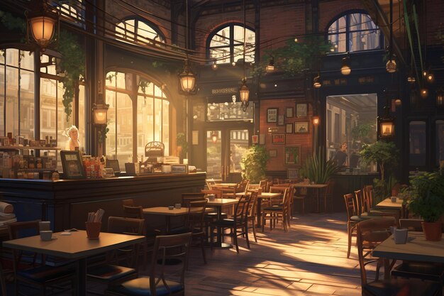 Cafe Background Images