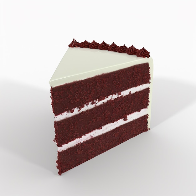 Photo cake is on isolated white background