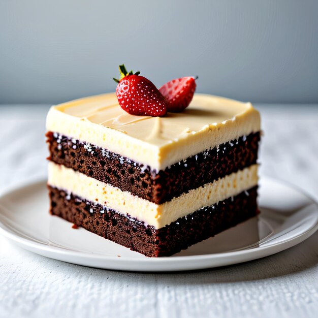 Cake isolated on white background