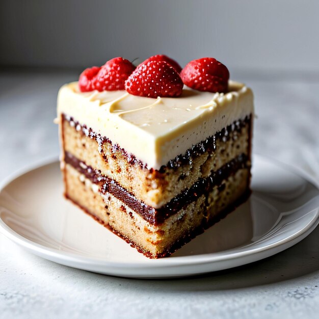 Cake isolated on white background