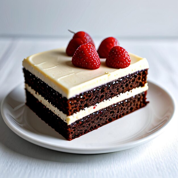 Cake isolated on white background