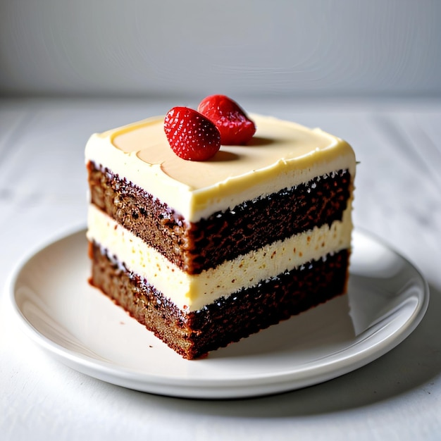 Cake isolated on white background