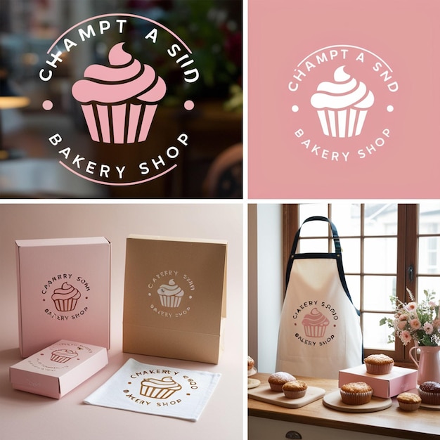 cake shop logo design