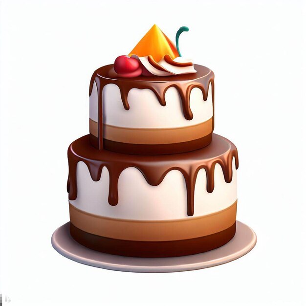 cake with cream frosting png transparent background