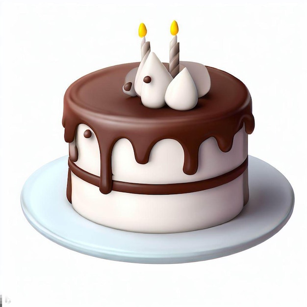 cake with cream frosting png transparent background