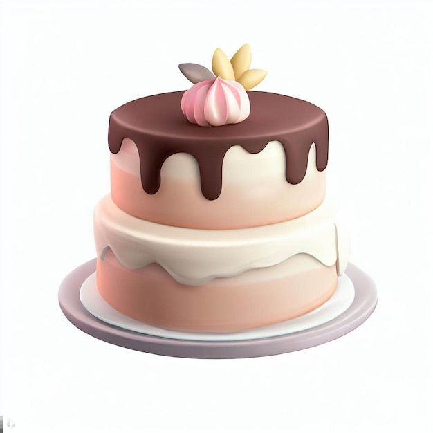 cake with cream frosting png transparent background