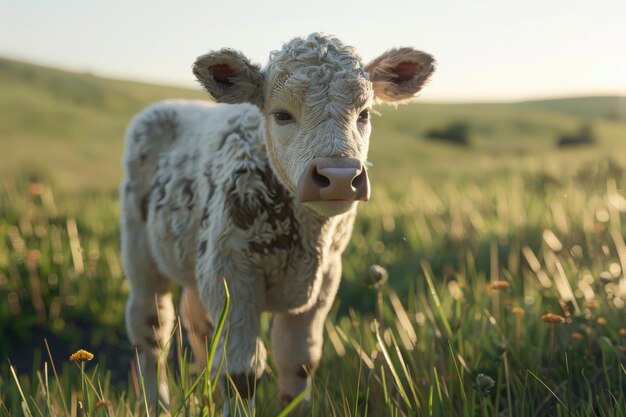 calf in the pasture calf in the pasture calf in the pasture