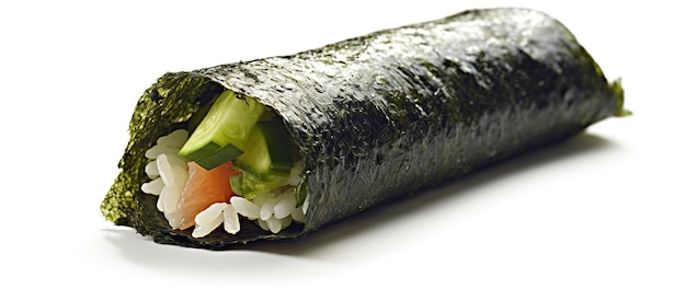 California Temaki Handroll Cucumber kani avocado tamago tobbiko wrap in seaweed