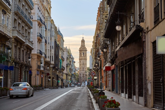 Calle de la Paz street of Valencia