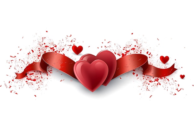 Calligraphic Valentines Day Vector Art