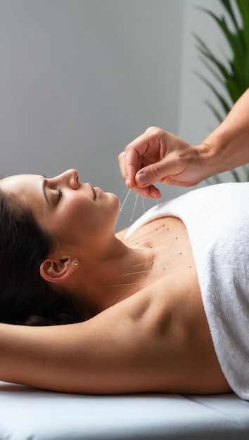 Calming Acupuncture Photos for Wellness and Relaxation