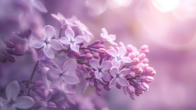 Calming and gentle lilac with light texture pastel and soft