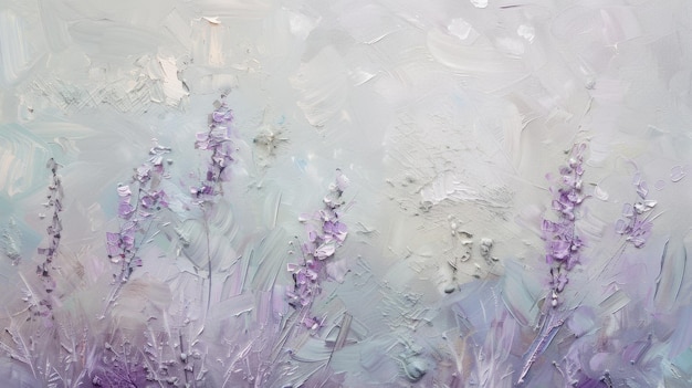 Calming and soft lilac with light texture pastel and gentle