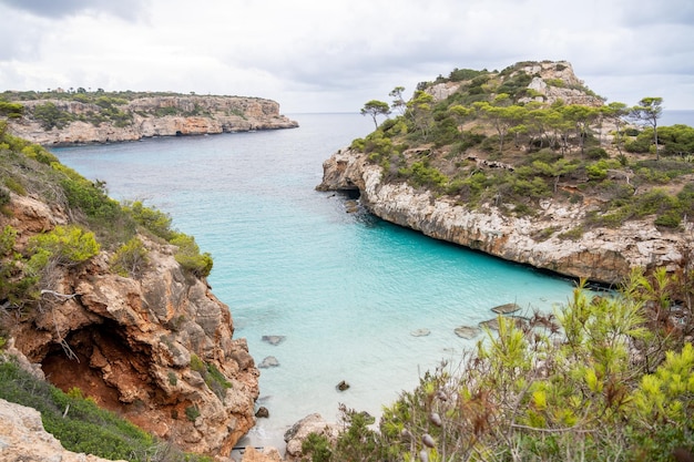 Calo Des Moro, beautiful bay of Majorca in Spain