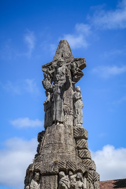 Calvary of Saint Franciscus church Santiago de Compostela Galicia Spain