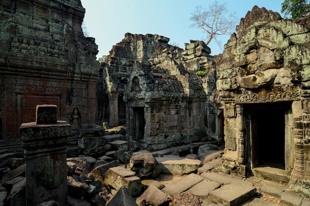 Cambodia ANGKOR Temple complex Preah Khan temple Preah Khan Kompong svay ruins