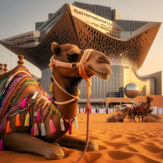 A camel Saudi Arabia Riyadh ai generator