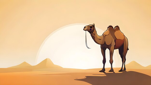 camel vector ai generated