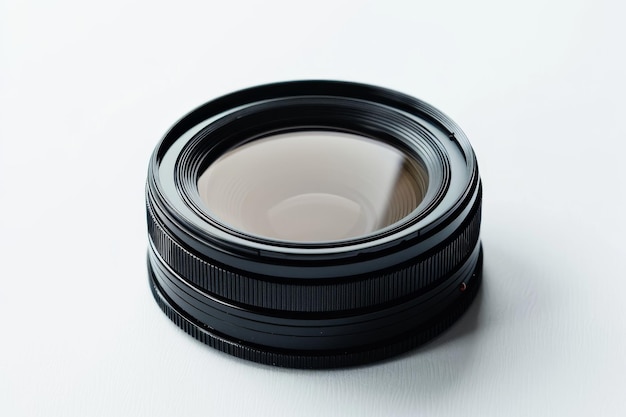 Photo camera filter isolated on white background