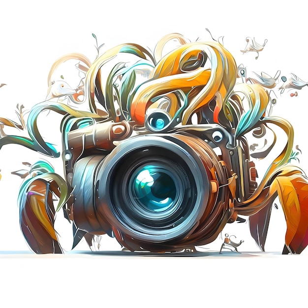 A Camera Lens Artwork